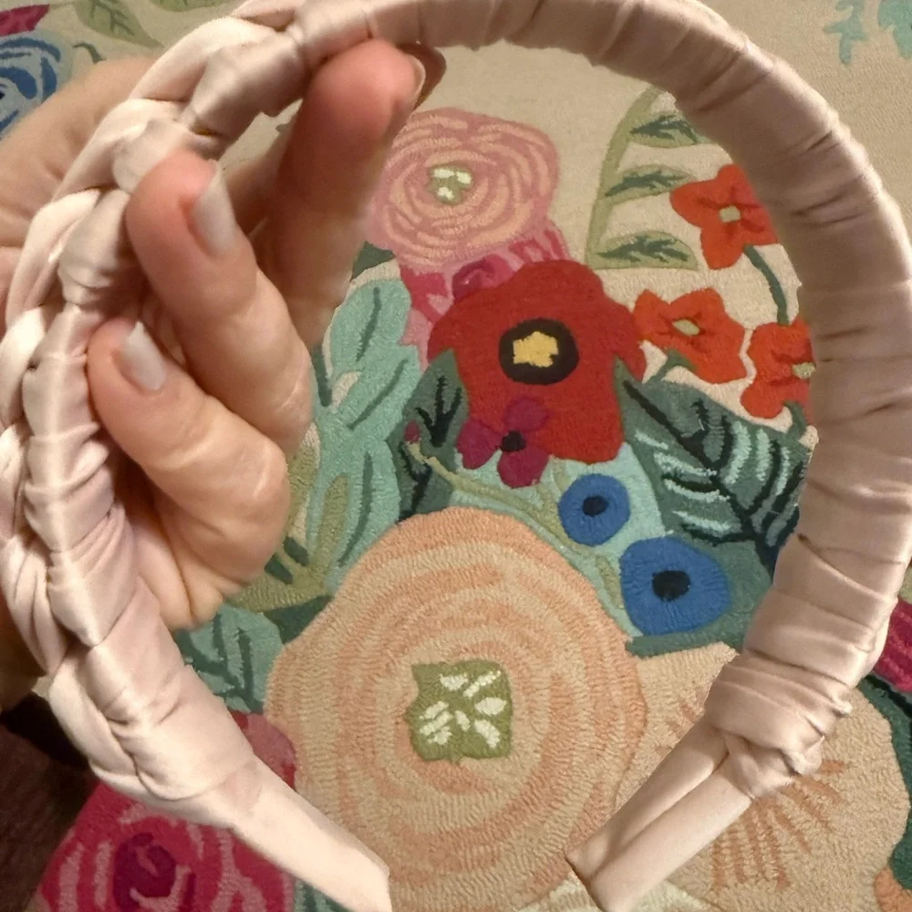 Braided‎ Pink Headband